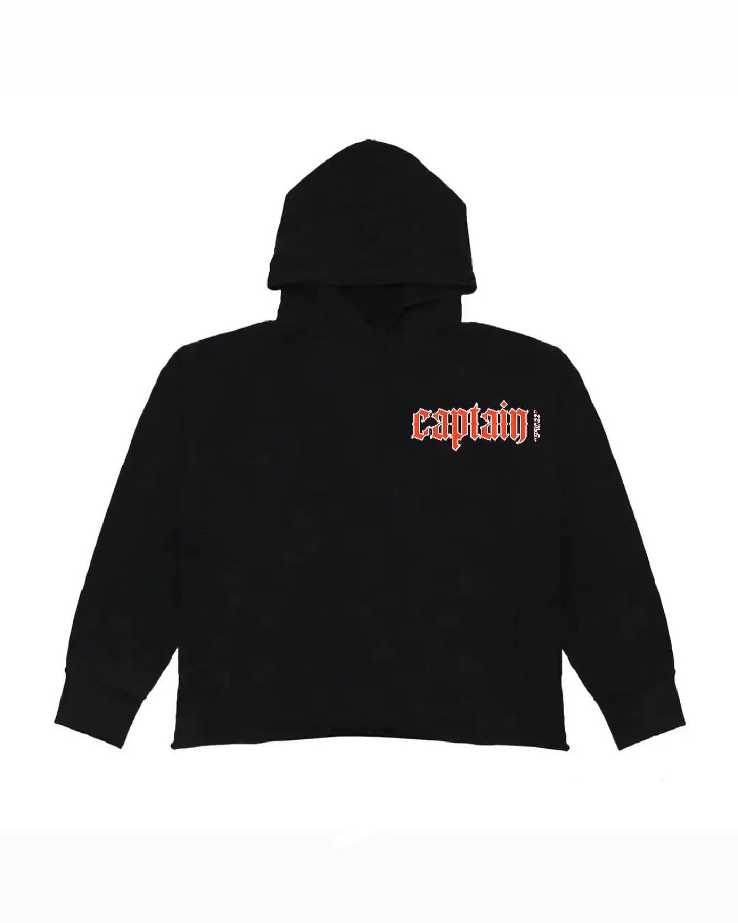 Black & Orange V1 “Vulture” Hoodie