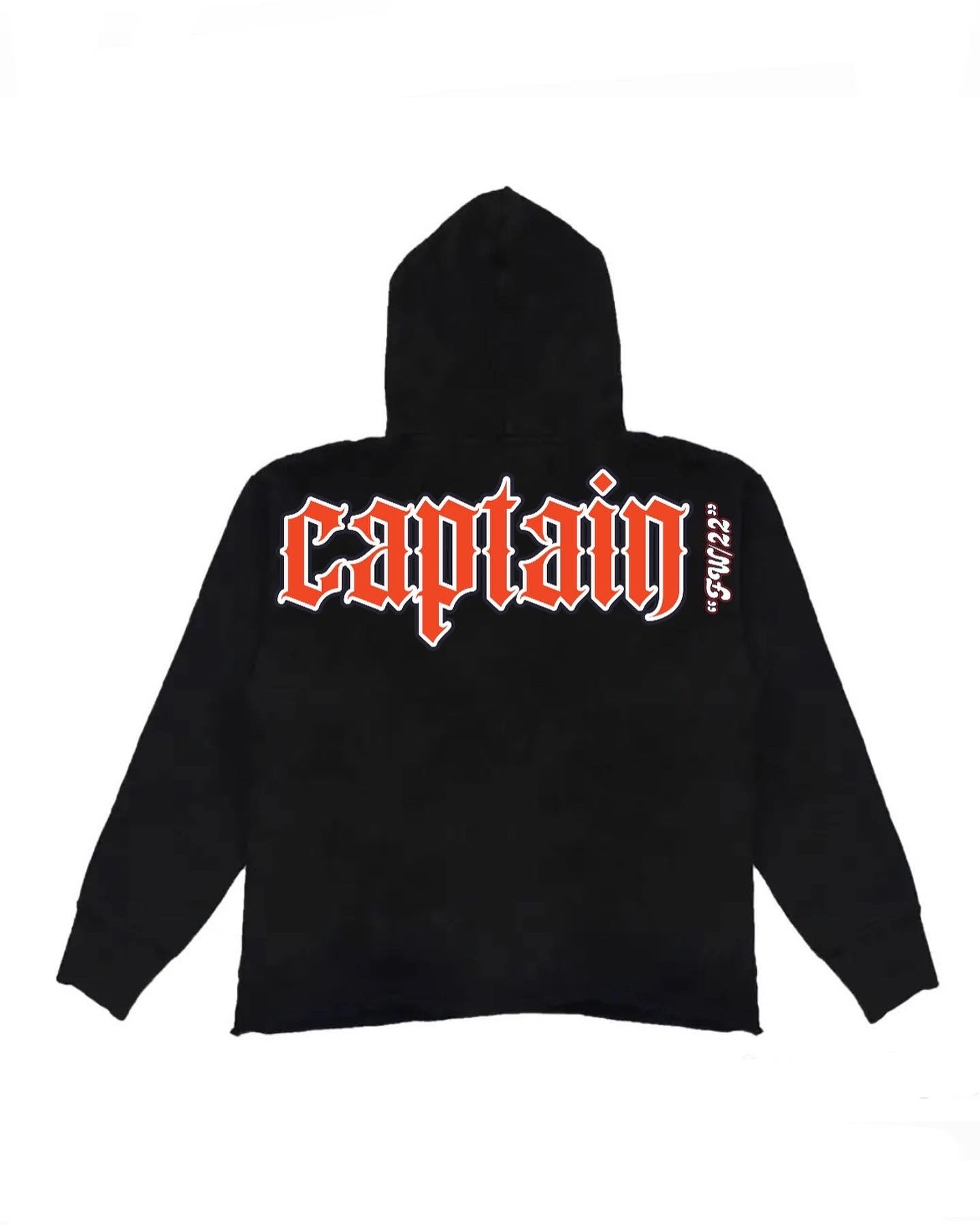 Black & Orange V1 “Vulture” Hoodie